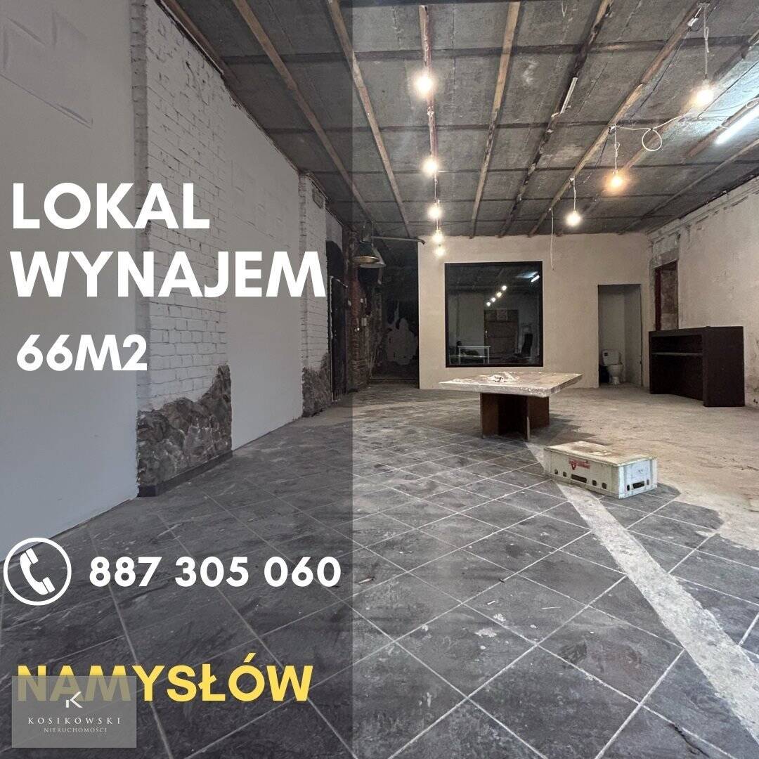 Lokal użytkowy 66 m² w Namysłowie - polecam- 2 000 zł