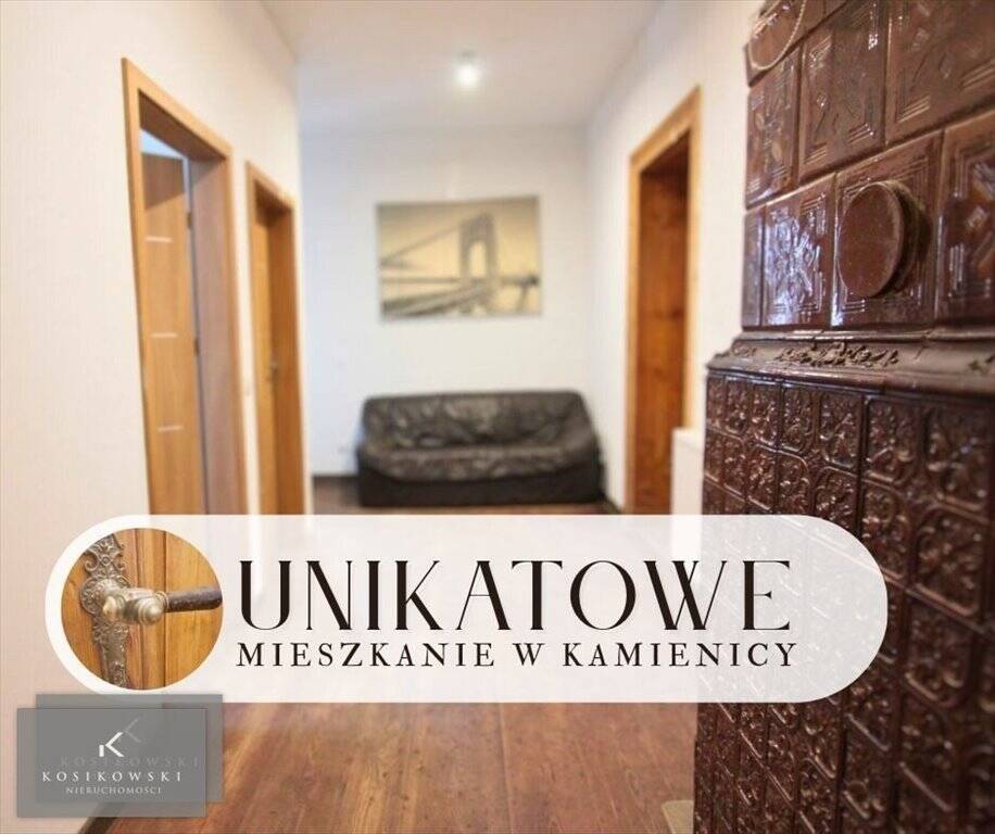 Unikatowe 95 m² w kamienicy - 5 pokoi 2 łazienki- 435 000 zł